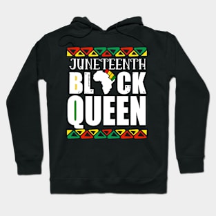 Juneteenth Black Queen Hoodie